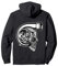 Turbo Tuning Oldschool Vintage Tuner Turbolader Totenkopf Pullover Hoodie