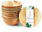 Wiseware Palmblatt Schale 85 ml – 25 Stück kleine Einweg Schüsseln Ø 10 cm – rundes Bio Einweggeschirr – kompostierbare Palmblattschale – nachhaltiges Partygeschirr – biologisch abbaubar