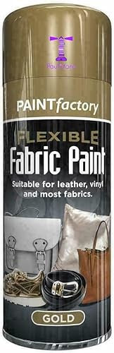 2x Spray Paint Aerosol Primer Matt Gloss Metallic Chalk Glitter Wood Metal Plastic (Gold)