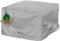 Mehr Garten Premium Protect Abdeckung Loungetisch 100x100x45 cm, hellgrau, atmungsaktives 2-lagiges Polyestergewebe, Schutzhülle für Gartentisch wasserdicht und UV-beständig