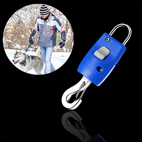 Wakects Leash Connector,Leash Buckle Connector,Dog Collar Leash Connector, Magnetic Automatic Magic Latch One Touch Release Harness Connector for Traction Rope Harnesses Collar