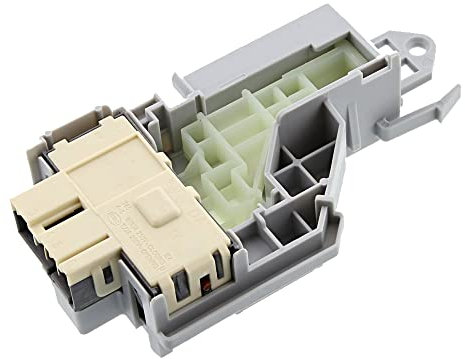 JCSPARES® - ElettroSerratura Interruttore Blocca Porta 3 Contatti compatibile per Lavatrice Electrolux Zanussi Aeg ed Ulteriori