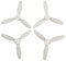 misppro 4 Stück RC Flugzeug CW CCW Propeller Requisiten für Parrot Bebop 2 Quadcopter Weiß
