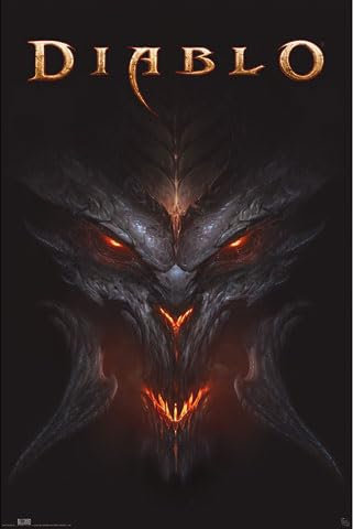 Diablo - Dämon - Poster Druck - 61x91,5 cm