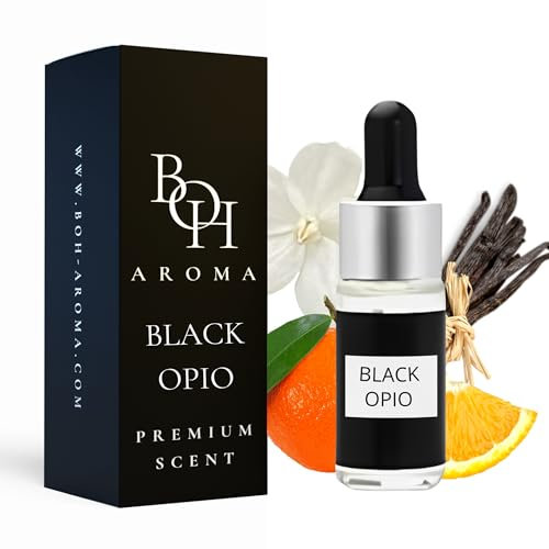 BOH-Aroma BLACK OPIO Parfümöl ätherisches Öl für Diffuser | Duftöl für Diffuser | Premium Duftöl | Öl berühmter Parfüm-Hits | 1:1 wie Original | Intensiv & Langanhaltend | 10 ml