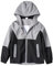 LAUSONS Vestes de Pluie Léger Imperméables pour Garçons et Filles Coupe Vent Scolaire Capuche Enfants Gris 9-10 ans/Taille 140