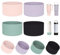 IOXXL 4Pcs Silicone Cup Boots for Water Bottle Fits Stanley/Hydro Flask/Yeti/Simple Modern/Owala, 2.8-3in Width Bottom Protector Cover Sleeve (4 Colors)
