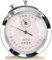 Natudeco Mechanischer Sekundentimer, 60-Sekunden-Sport-Stoppuhr, tragbare Sport-Stoppuhr mit 0,2-Sekunden-Skala für Lauf- und Radtrainingstests