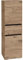 Dorel Home Wisla Midi Cabinet with 1 Drawer/2 Doors Viking Oak