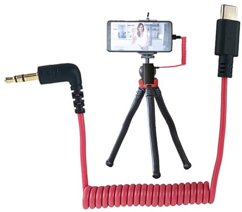 WZWZO Câble de Microphone Trs Vers Trrs 3,5 mm, Câble de Microphone 3,5mm, Câble de Microphone de Rechange 3,5mm, pour Rode Wireless GO 2 / ME/Pro Holly-land Lark M1 / M2 / Max / 150 / M1 / Max Duo