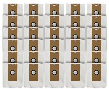 Accesorio de vacío Compatible con Xiaomi Lydsto W2, Bolsa for Polvo, Accesorios, repuestos, paño de fregona, Robot Aspirador, Filtro HEPA, Cepillo Lateral, Piezas de Repuesto(Beige)