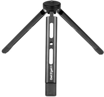 Universal Metal Tripod Table Mount Compatible with DJI Ronin 2/3/4, RSC, Osmo OM 4/5/6/7 Mobile & DSLR Camera | 5Kg Load Capacity | 1/4 Screw Compatible Accessories (KT-4)