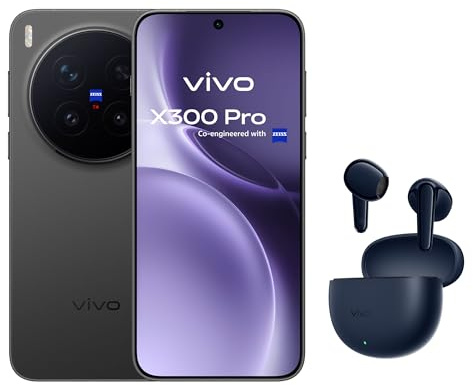 vivo X300 Pro 5G +Cuffie Wirless Buds Air3 | Fotocamera ZEISS 200MP | 16GB+512GB | Batteria 5440mAh | Display AMOLED 6,78 120Hz | IP68/IP69 | Android 16