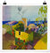 Bilderwelten Poster Galerieprint August Macke Landschaft am Meer Quadrat Glänzend 70 x 70cm