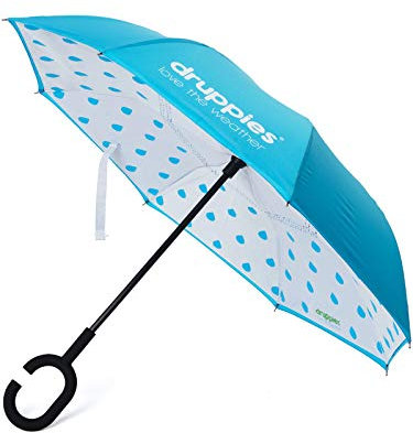 Imitat Sonnenschirm ohne Marke - helderblauw 00