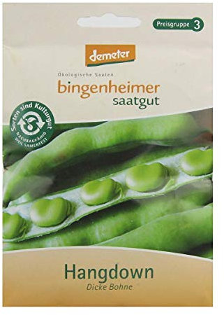 Bingenheimer Saatgut Dicke Bohne Hangdown demeter bio für 2-3 m²
