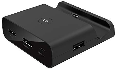 Convertidor de video HDMI portátil adaptador de TV soporte de carga para Switch/Lite - axGear