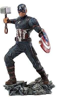 Iron Studios BDS: The Infinity Saga - Captain America Ultimate Art Scale Statue (1/10) (MARCAS44121-10), Mehrfarbig, 1:10 Scale