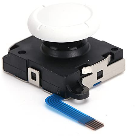 3D Analog Joystick, Ersatz Thumb Stick Sensor Thumbsticks für Controller und Lite Konsole(Weiß)