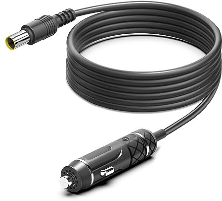 KFD DC 12V/24V 8mm Auto Ladekabel KFZ Ladegerät für Jackery Explorer 500 300 1000 E240 E300 E500 Bluetti EB3A EB70 Tragbare Powerstation Mobiler Stromspeicher Netzteil Car Charger Zigarettenanzünder