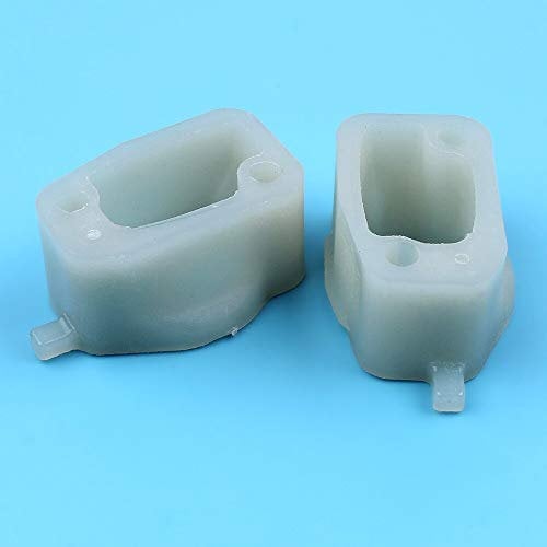 Lot de 2 entretoises de collecteur d'admission pour tronçonneuse Husqvarna 61 266 268 272 272XP Pièces de rechange 501 80 66 02