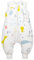 Mosebars Schlafsack mit Füßen Ganzjährig Baby Schlafsack Winter 2.5 Tog Reine Baumwolle Schlafsack Verschiedene Größen Herbst Winter Schlafdecke Baby mit Füßen