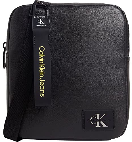 Calvin Klein Tagged Reporter18, Schwarz, Einheitsgröße, Black, One Size