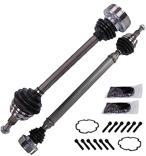 ATEC Germany 2x Antriebswelle vorne links & rechts Gelenkwelle, Kompatibel mit A udi A3 (8L1), SEAT LEON (1M1), TOLEDO II (1M2), SKODA OCTAVIA 1,OCTAVIA 2 (1Z3), VW BORA, GOLF 4 (1J1) (1J5)
