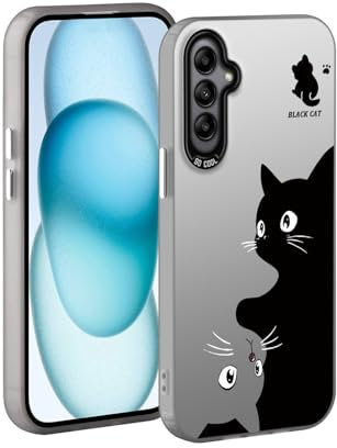 YUXING Coque pour Samsung Galaxy A04s / A13 5G / A13 4G - Étui Téléphone Ultra Fine Antichoc Cool Motif Artistique Housse Protection Bumper Case Cover (Cat)