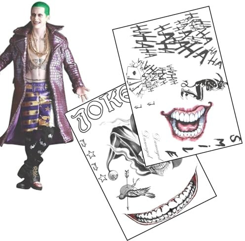 Ensemble de faux tatouages inspirés de Squad