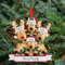 Personalisierte Familien-Weihnachtsschmuck 2024, Personalisiert Gestaltbare Elch-Weihnachtsschmuck, 2,3,4,5,6,7,8 Familienmitglieder Benutzerdefinierte Name, DIY Weihnachtsfeier Kunstharz Dekoration