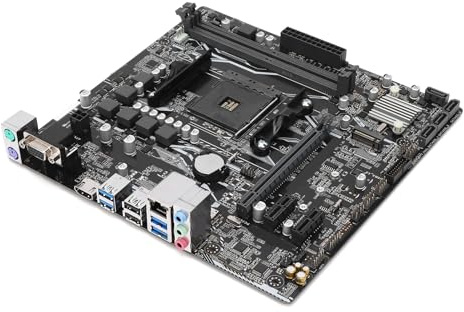 Mingzhe Placa Base de Ordenador AM4 Socket DDR4 USB3.0 VGA para Ryzen Athlon