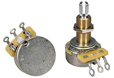 Potentiometer CTS USA - 250k linear - Long axis