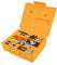 Fräsmaschine Zubehör Set, 14-tlg. F1-12, 50 mm Bohrkopf Set mit 12 mm Bohrstange, Bohrkopf, Deichselgewinde, Bohrstange und Schraubenschlüssel