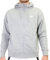 Nike M NSW Club, Felpa Uomo, Dk Grey Heather Matte Silver White, S