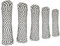 20m Polypropylen Seil Ankerleine Bootsseil Tauwerk in schwarz-weiß - Robuste & wetterfeste Seile in verschiedenen Größen (6mm)