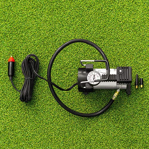 FORZA 12V Electric Ball Pump | High-Performance Portable Air Compressor with PSI & Bar Display for Footballs & Sports Balls