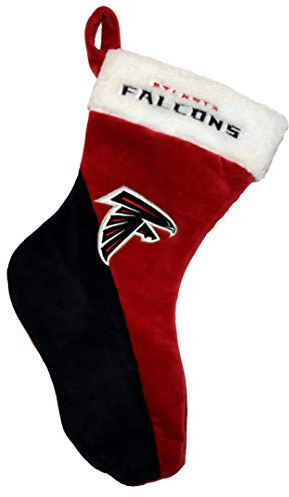 FOCO NFL Atlanta Falcons 2020 Basic Santa Claus Stocking Strumpf Nikolaus Weihnachen