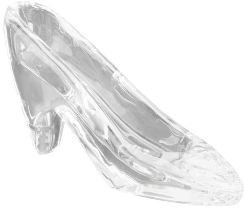 IMIKEYA 1Stk Schuhschmuck aus Kristall Kristallschuh Dekoration Transparenter Kristallschuh dekoratives Schuhmodell CinderellaParty-Slipper das kristall Schuh Mini