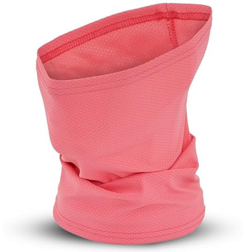 Hilltop Halstuch Herren & Damen | Multifunktionstuch Damen & Herren | Ideal als Stirnband, Schlauchschal | Perfekt zum Sport machen & Schwitzen, Neck Warmer:Pink