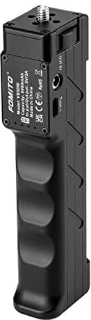 FOMITO Multifunctional Battery Grip with Mini Tripod, Tripod Head, Phone Clip for DSLR Camera, Cell Phone, Osmo Pocket, for GoPro 10/9/8/7/6