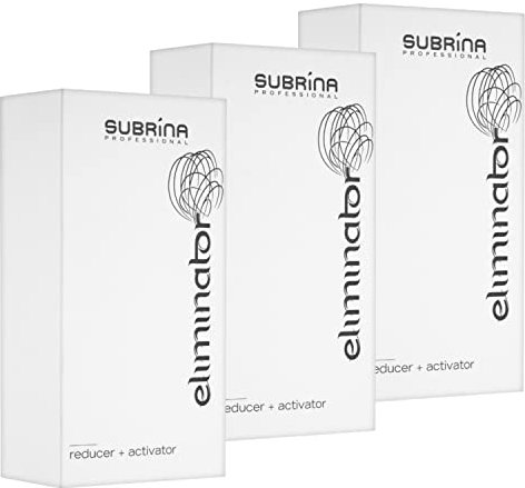Eliminator Haarfarben Entferner (Reducer & Activator - 3er Pack) | Color Remover zur Entfernung künstlicher Farbpigmente aus gefärbtem Haar | Farbentferner ohne Parabene, Paraffine und Bleichmittel