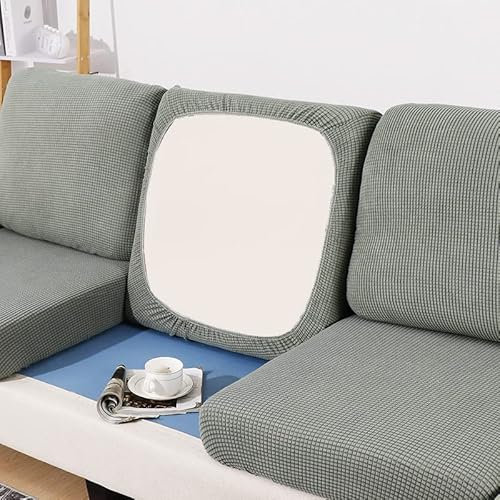 BOLUXIU Sofa-Sitzkissenbezug Stretch, Elastischer Kissenbezug, Mehrere Farben, Passend für Alle Sofas (Einschließlich L-förmiger Ecksofas)