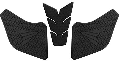 Jvareaty Motorrad rutschfeste Seitliche Tank Pad Aufkleber für MT07 2021 Wasserdichtes Pad
