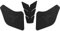 Jvareaty Motorrad rutschfeste Seitliche Tank Pad Aufkleber für MT07 2021 Wasserdichtes Pad