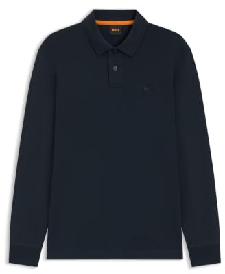 BOSS Herren Pe_Interlock_Long Polo (1er Pack)