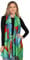 Trillion London® Seidenschal für Damen | Leichte Damenschals | Schals | Kopftuch | Geschenke für Damen | Designerdrucke | Für den Alltag | Geschmeidig und weich | Mehrfarbig | Grün, Blau und Rot