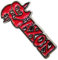 Saxon Rot Band Logo Pin Badge One Size