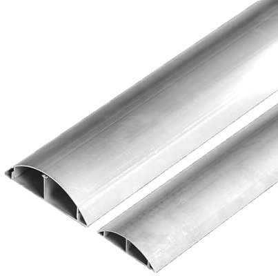 Eleeonora Cable Bridge Floor,ground Cable Protection,self Adhesive Floor Cable Cover,floor Cable Duct,Metal Cable Protector,cuttable,Self Adhesive,for Offices Homes Warehouses Outdoor Courtyards