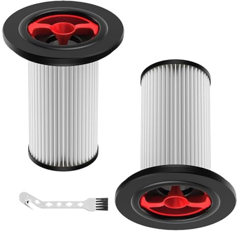 Lot de 2 filtres pour aspirateur Bosch Unlimited Gen 2 Serie 8 - Filtre de rechange (remplace 12036642 12023349)